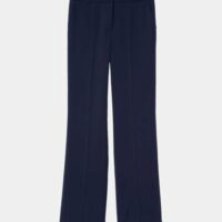 Pantalon évasé Clément B Bleu Caroll