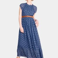 Robe longue Flori Bleu Caroll