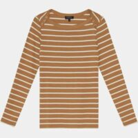 T-shirt droit Amos Beige Caroll