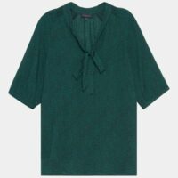 Blouse Charline Vert Caroll