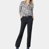 Pantalon bootcut Gaston Noir Caroll