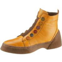 Gemini : bottines avec boutons décoratifs enjoués - Gemini - Jaune