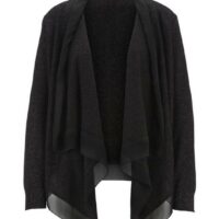 Gilet en tricot - RICK CARDONA - Noir