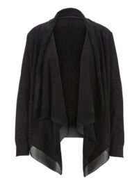 Gilet en tricot - RICK CARDONA - Noir