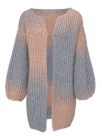 Gilet en tricot - RICK CARDONA - Rose