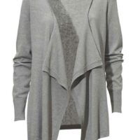 Gilet en tricot fin - B.C. BEST CONNECTIONS - Gris