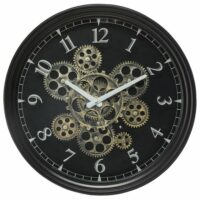 Horloge Luxe Métal mecanisme d37cm Zodio