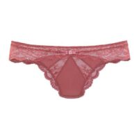 LASCANA: slip brésilien avec détails à perles - Lascana - Rouge