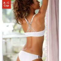 Le lot: push-up + string VIVANCE - Lascana - Blanc