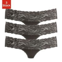 Lot : string (3 pièces) - Vivance Active - Noir