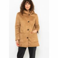 Manteau  esprit peau lainée Camaïeu