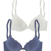 PETITE FLEUR : soutien-gorge push-up - PETITE FLEUR - Bleu