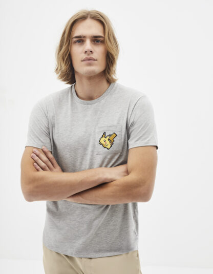POKEMON - t-shirt en coton Pikachu CELIO
