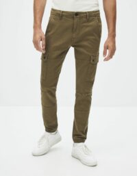 Pantalon cargo slim maille CELIO