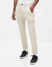 Pantalon cargo slim maille CELIO