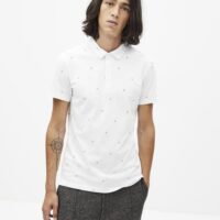 Polo coton stretch imprimé CELIO