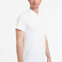 Polo pima uni blanc Arthur