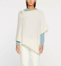 Poncho Baltia cachemire Beige Caroll