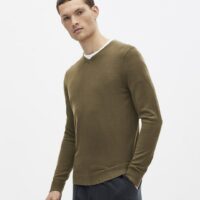 Pull col V 100% laine mérinos extra fin CELIO