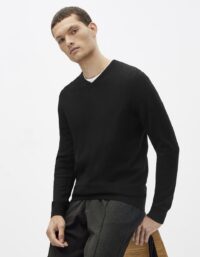 Pull col V 100% laine mérinos extra fin CELIO