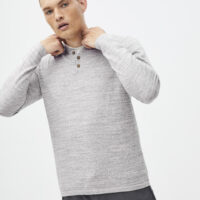 Pull col henley trompe lil tee-shirt CELIO