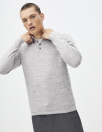 Pull col henley trompe lil tee-shirt CELIO