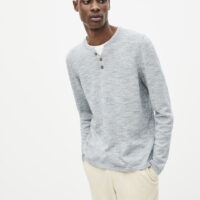 Pull col henley trompe lil tee-shirt CELIO