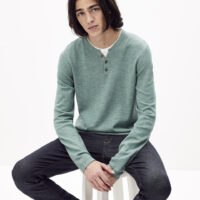 Pull col henley trompe lil tee-shirt CELIO