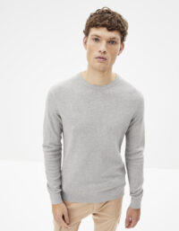 Pull col rond 100% coton CELIO