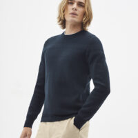 Pull col rond 100% coton CELIO