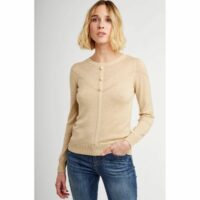 Pull manches longues avec joli détail boutons Naf Naf