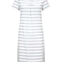 Robe en lin - LINEA TESINI - Gris