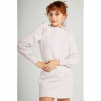 Robe sweat détail manches Naf Naf