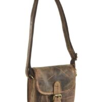 Sac en cuir vachette - Greenburry - Marron