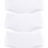 Slip midi SLOGGI en lot de 3 - Sloggi - Blanc