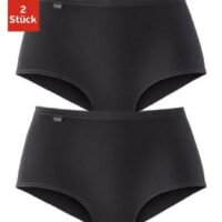 Sloggi : culottes (2 pièces) en coton stretch - Sloggi - Noir