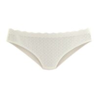 Sloggi : slip brésilien »Zero Feel Lace Brazil Panty« - Sloggi - Écru