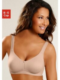 Soutien-gorge NUANCE à coques avec ravissante dentelle brodée - Nuance - écru