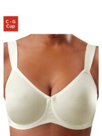 Soutien-gorge effet réducteur Triumph Essential Minimizer W au motif jacquard moderne - Triumph - Jaune