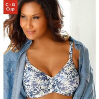 Soutien-gorge effet réducteur Triumph My Flower Minimizer W - Triumph - Bleu