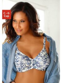 Soutien-gorge effet réducteur Triumph My Flower Minimizer W - Triumph - Bleu