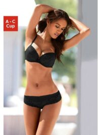 Soutien-gorge push-up + shorty VIVANCE en lot - Vivance  - Noir