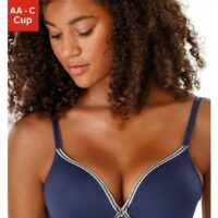 Soutien-gorge sans armatures LASCANA - Lascana - Bleu