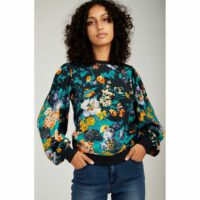 Sweat avec print floral Naf Naf