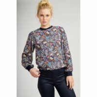 Sweat manches longues imprimé fleuri Naf Naf