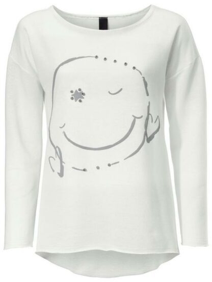 Sweat-shirt - LINEA TESINI - Blanc