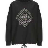 Sweat-shirt - LINEA TESINI - Noir