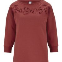 Sweat-shirt - LINEA TESINI - Rouge