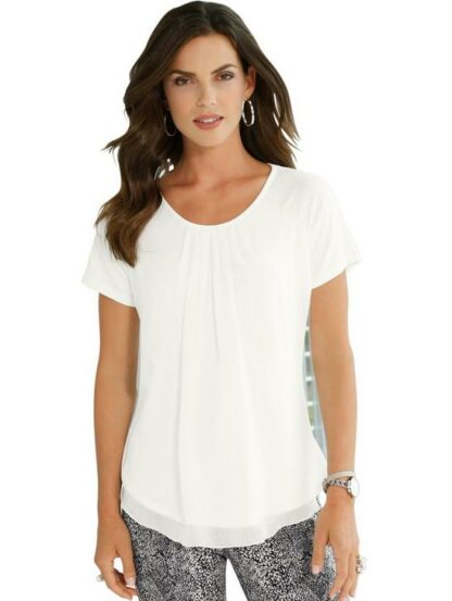 T-shirt à manches 1/2 - Lady - Blanc