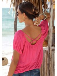 T-shirt de plage Buffalo London - Buffalo LM - Rouge